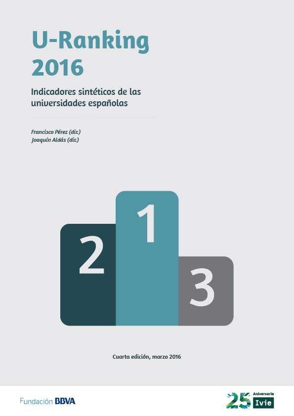 Indicadores Sintéticos de las Universidades Españolas. 2016